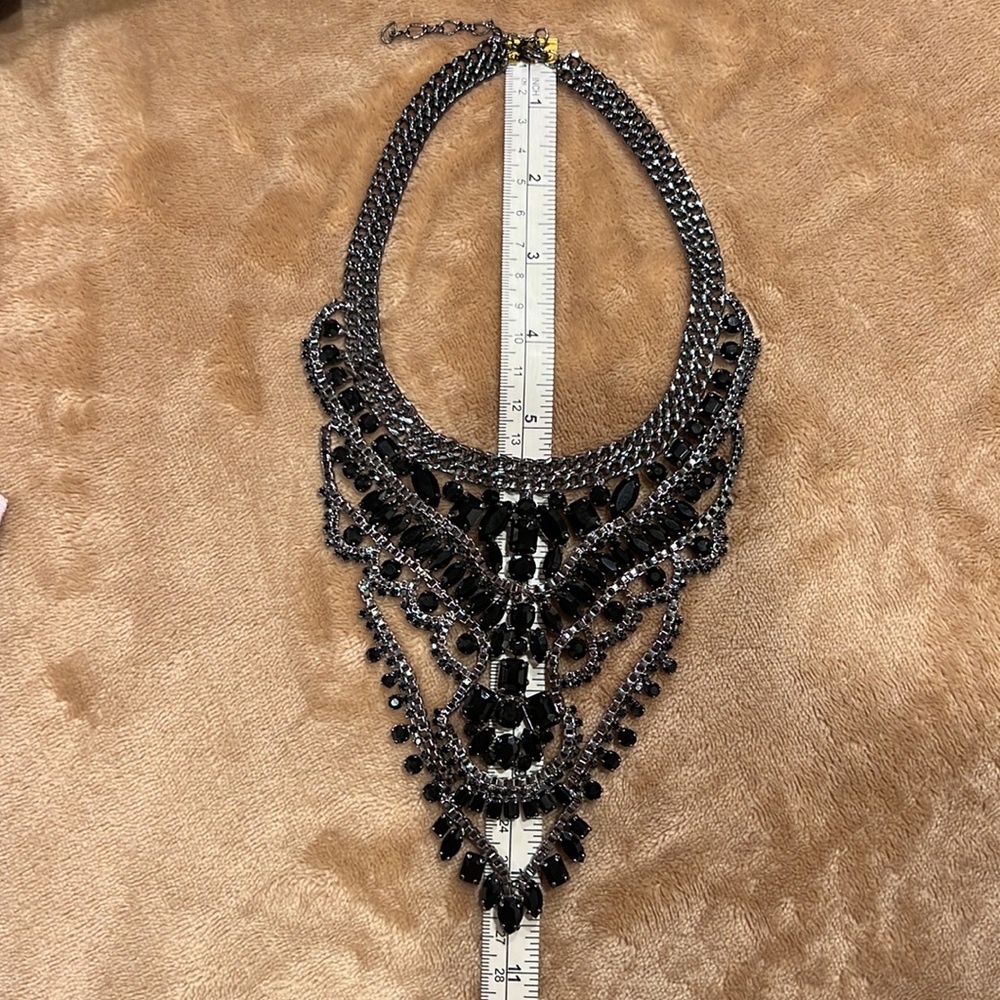 Chunky Gothic Statement Necklace - image 2